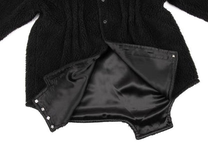 Maison Margiela Oversized Fleece Shirt Black Size 40
