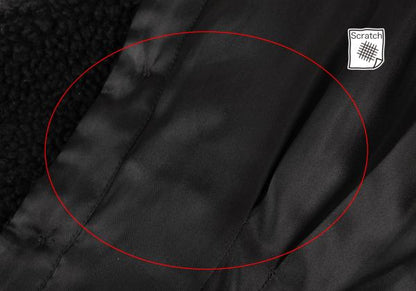 Maison Margiela Oversized Fleece Shirt Black Size 40