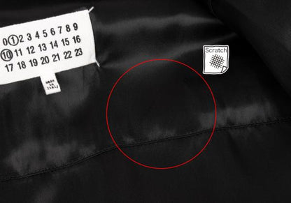 Maison Margiela Oversized Fleece Shirt Black Size 40