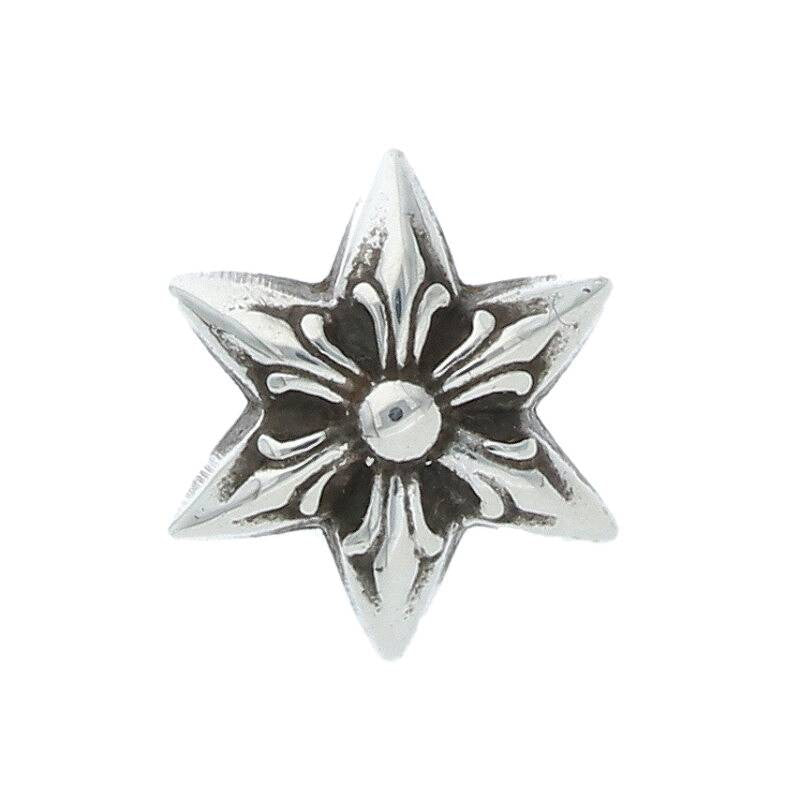 Chrome Hearts Star Stud Silver Earring Single Size ONE SIZE