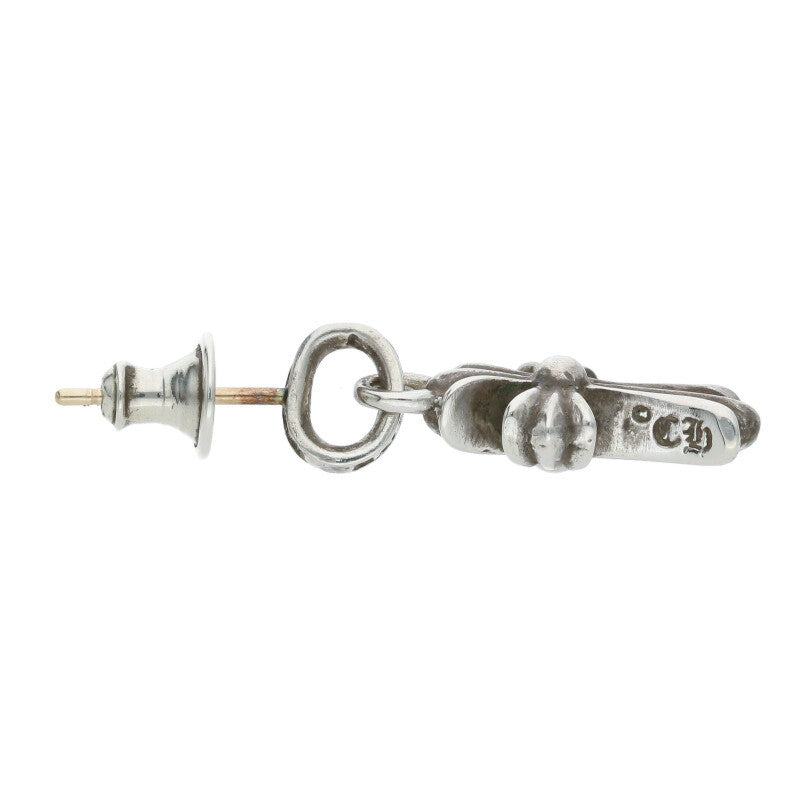 Chrome Hearts Baby Fat Drop Silver Earring Size ONE SIZE