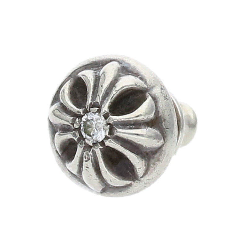 Chrome Hearts 1 Diamond Cross Ball Stud Size ONE SIZE