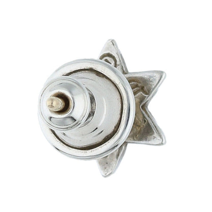 Chrome Hearts 1 Diamond Star Stud Earring
