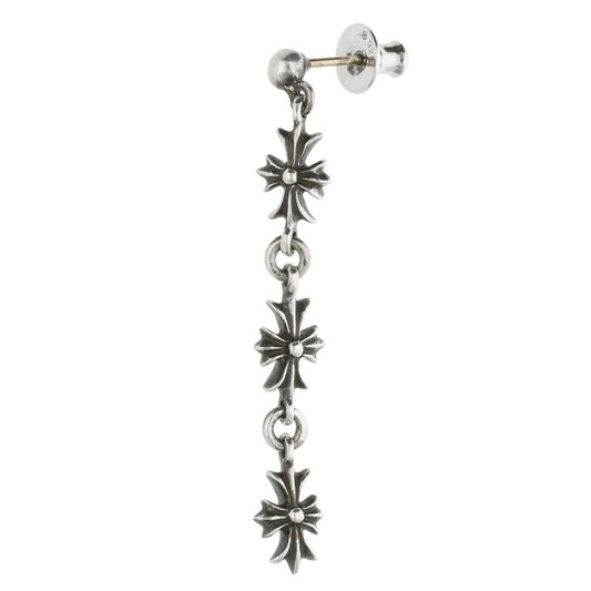 Chrome Hearts Tiny E CH Plus 3 Drop Silver Size ONE SIZE