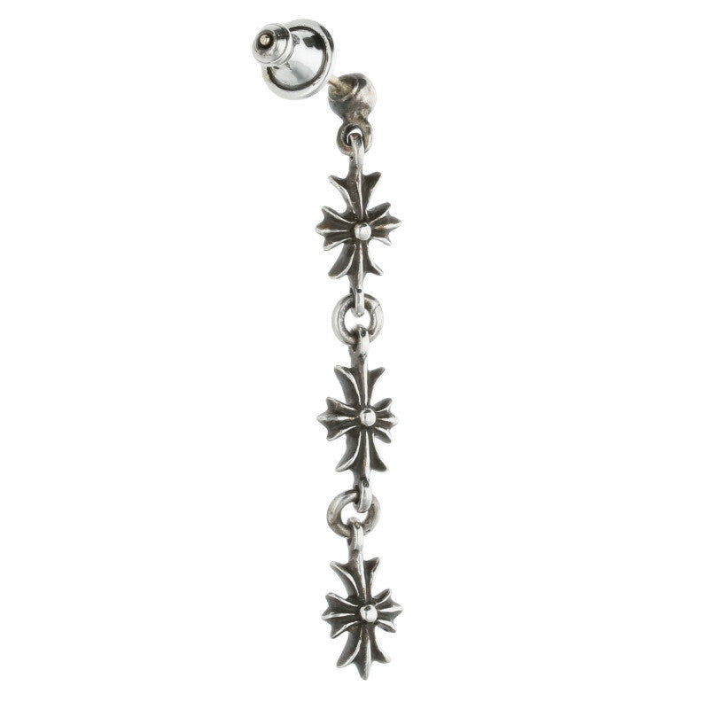 Chrome Hearts Tiny E CH Plus 3 Drop Silver Size ONE SIZE