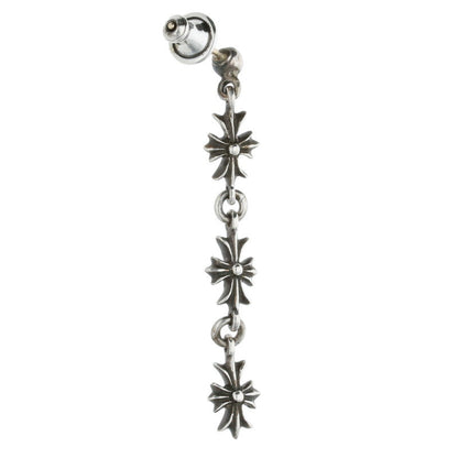 Chrome Hearts Tiny E CH Plus 3 Drop Silver Size ONE SIZE