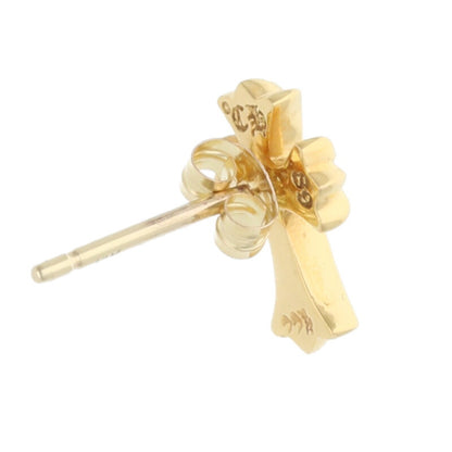 Chrome Hearts 22K CH Cross Fat Stud Earring Size ONE SIZE