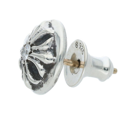 Chrome Hearts Cross Ball Stud Earring w/ Size ONE SIZE