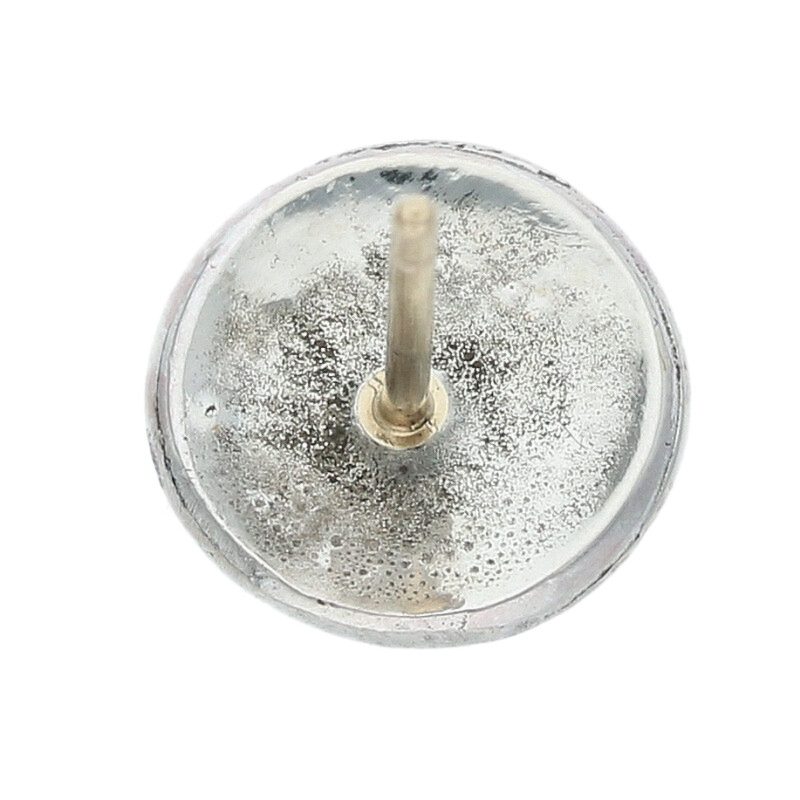 Chrome Hearts Floral Ball Stud Silver (Silver 1.37g)