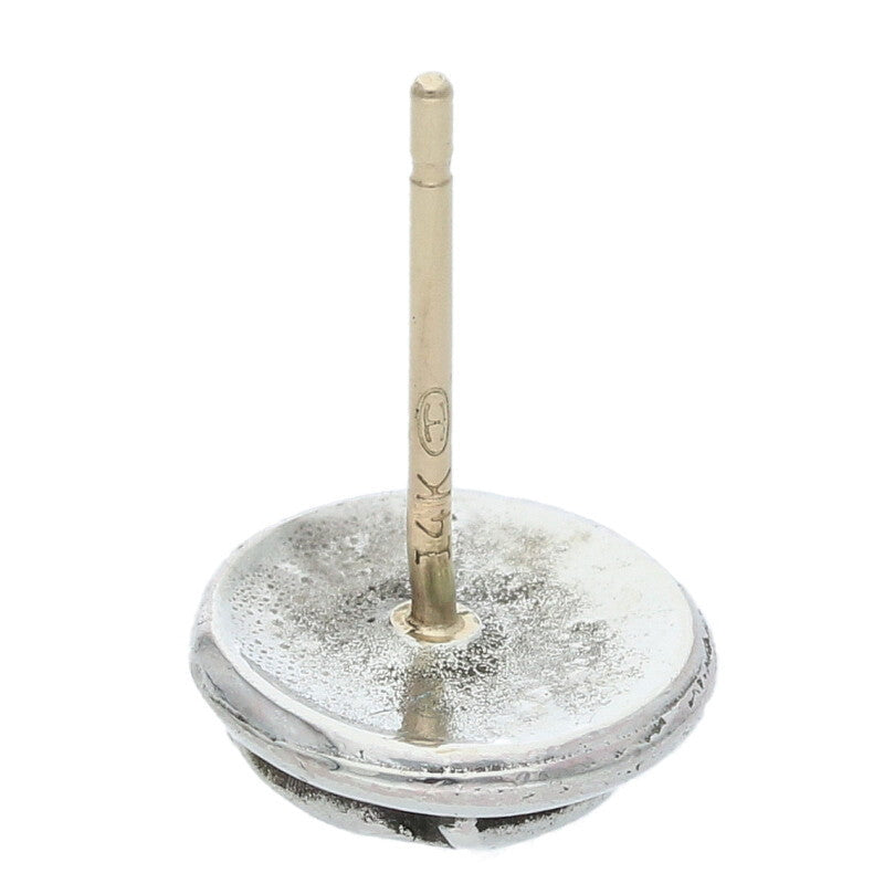 Chrome Hearts Floral Ball Stud Silver (Silver 1.37g)