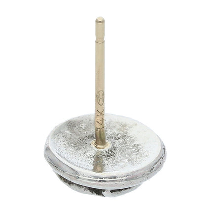 Chrome Hearts Floral Ball Stud Silver (Silver 1.37g)