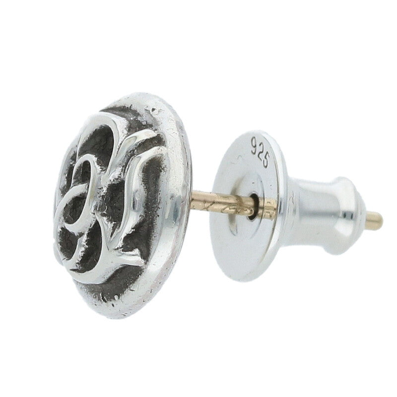 Chrome Hearts Floral Ball Stud Silver (Silver 1.37g)