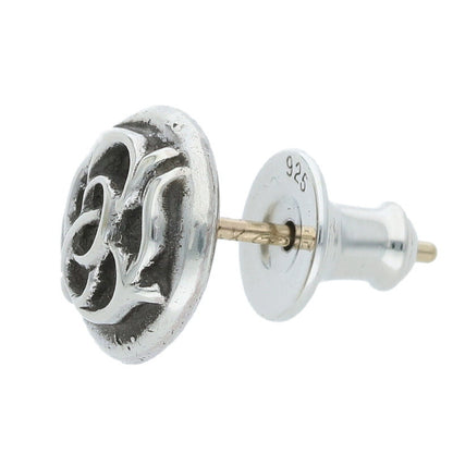 Chrome Hearts Floral Ball Stud Silver (Silver 1.37g)