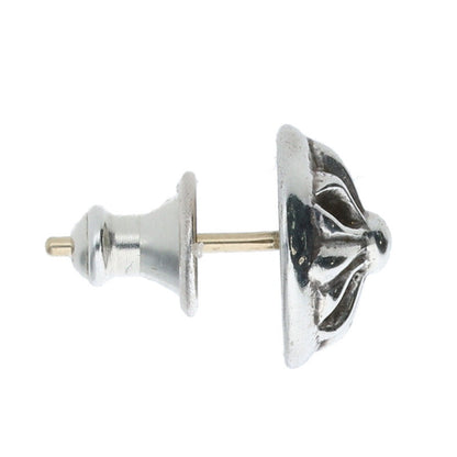 Chrome Hearts Cross Ball Stud Earring Silver (Silver 1.64g)