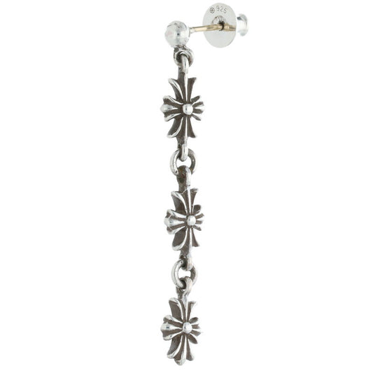 Chrome Hearts Tiny E CH Plus 3 Drop Earring Size ONE SIZE