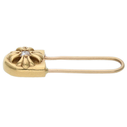 Chrome Hearts 22K Safety Pin Single Earring w/ Size ONE SIZE