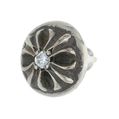 Chrome Hearts Old Cross Ball Stud 1 Diamond Size ONE SIZE