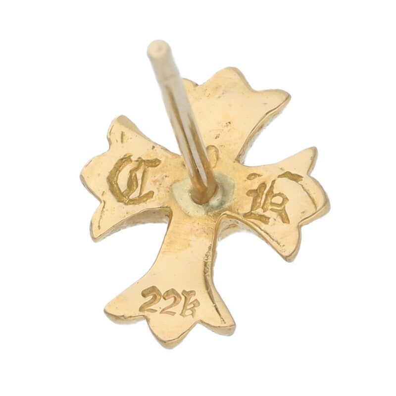 Chrome Hearts 22K No2 CH Cross Stud Earring Size ONE SIZE