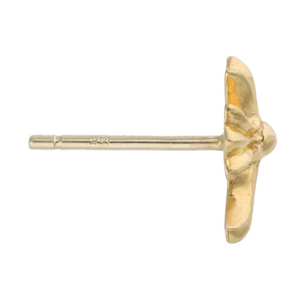 Chrome Hearts 22K No2 CH Cross Stud Earring Size ONE SIZE