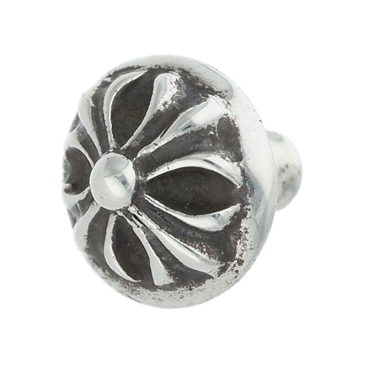 Chrome Hearts SS Cross Ball Stud Earring Size ONE SIZE