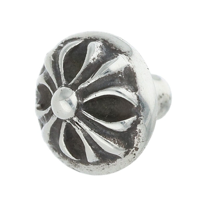 Chrome Hearts SS Cross Ball Stud Earring Size ONE SIZE