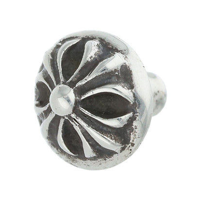 Chrome Hearts SS Cross Ball Stud Earring Size ONE SIZE