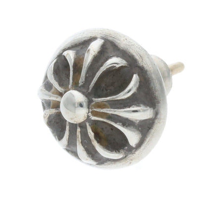 Chrome Hearts Silver Cross Ball Stud Single Size ONE SIZE