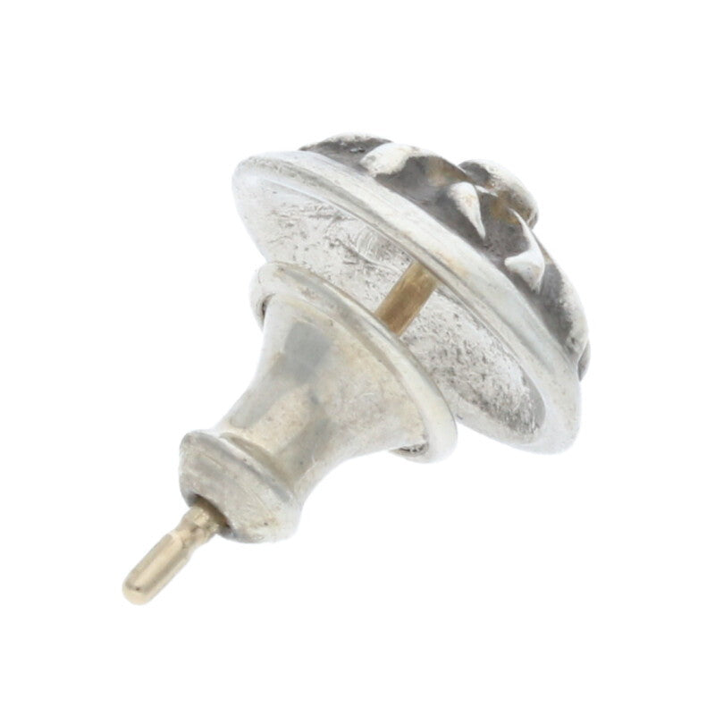 Chrome Hearts Silver Cross Ball Stud Single Size ONE SIZE
