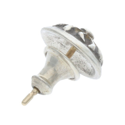 Chrome Hearts Silver Cross Ball Stud Single Size ONE SIZE