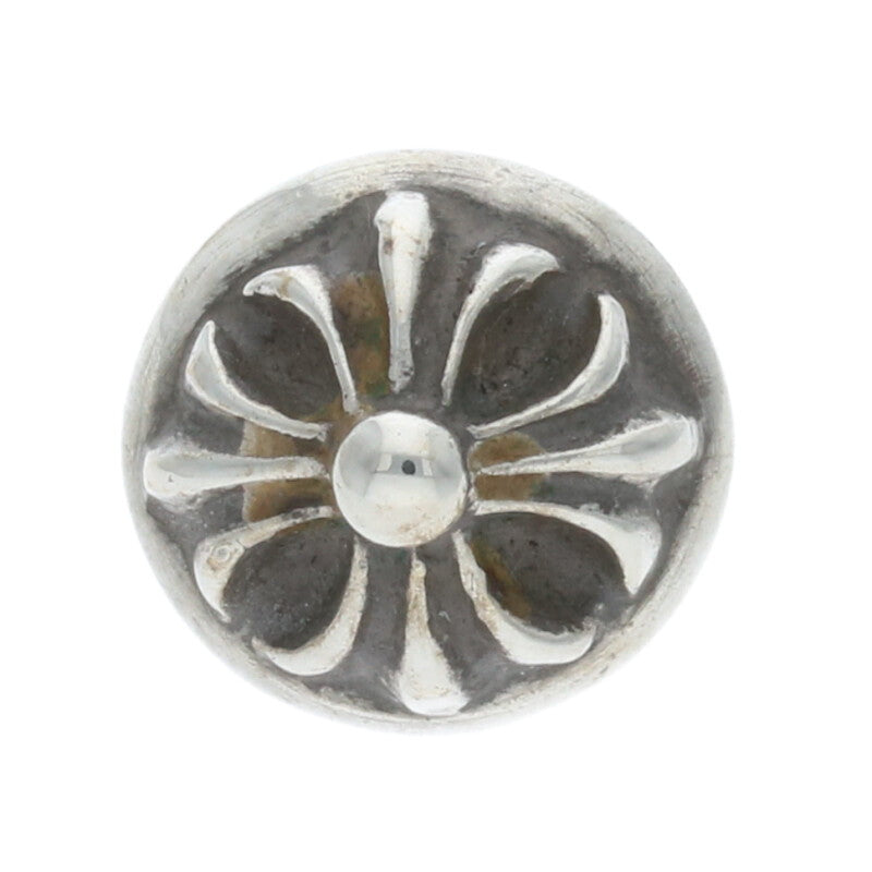 Chrome Hearts Silver Cross Ball Stud Single Size ONE SIZE