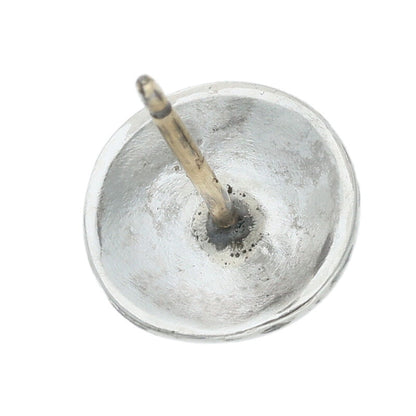 Chrome Hearts Silver Cross Ball Stud 1-Diamond Size ONE SIZE