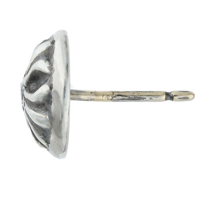 Chrome Hearts Silver Cross Ball Stud 1-Diamond Size ONE SIZE