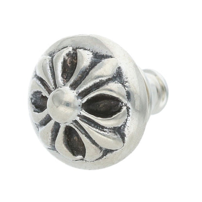 Chrome Hearts Silver Cross Ball Stud Single Size ONE SIZE
