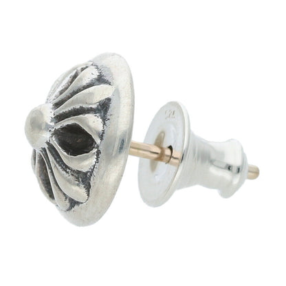 Chrome Hearts Silver Cross Ball Stud Single Size ONE SIZE