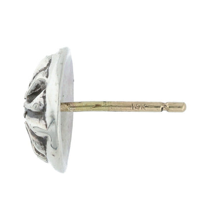 Chrome Hearts Silver Cross Ball Stud 1-Diamond Size ONE SIZE