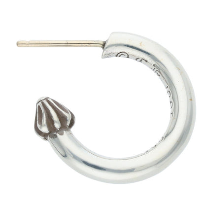 Chrome Hearts Hoop Plain Silver Earring Silver