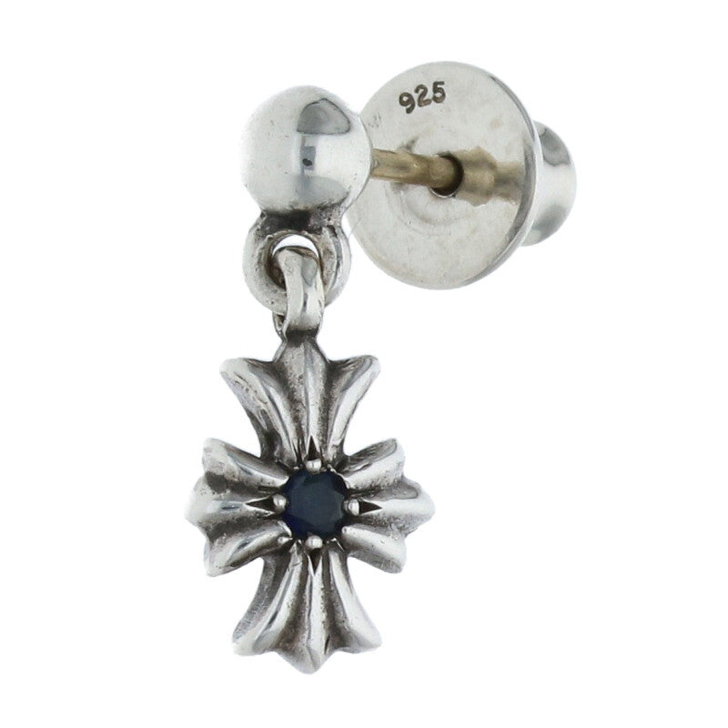 Chrome Hearts Silver Tiny E CH Plus 1-Sapphire Size ONE SIZE