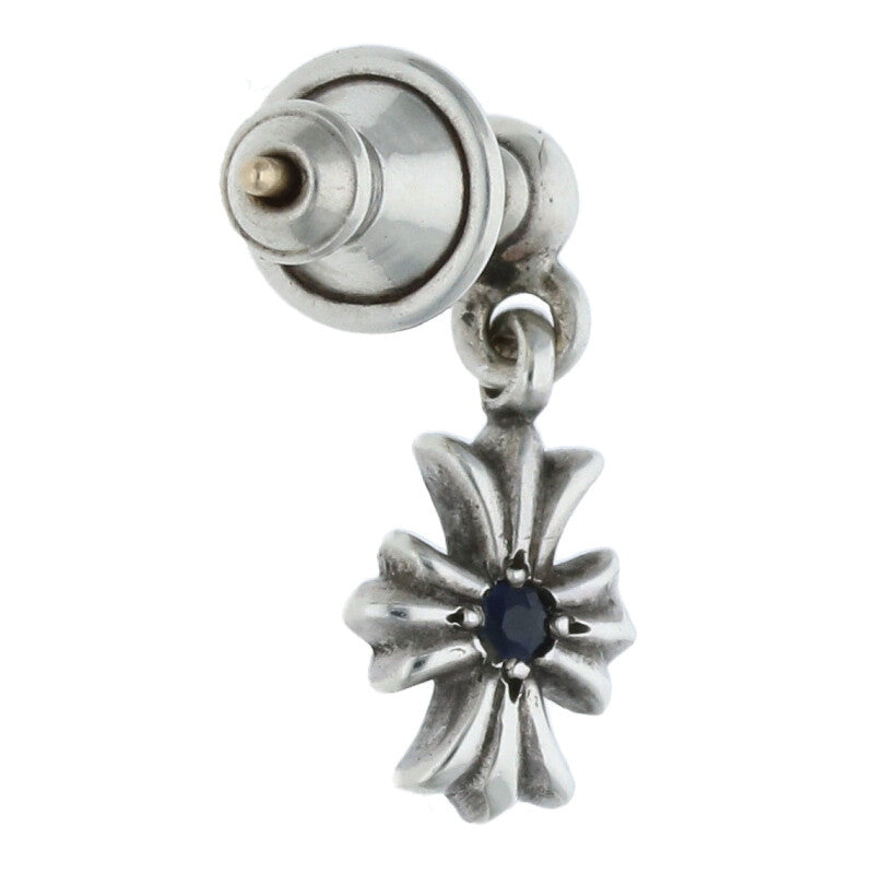 Chrome Hearts Silver Tiny E CH Plus 1-Sapphire Size ONE SIZE