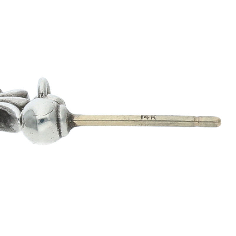 Chrome Hearts Silver Tiny E CH Plus 1-Sapphire Size ONE SIZE