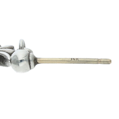 Chrome Hearts Silver Tiny E CH Plus 1-Sapphire Size ONE SIZE