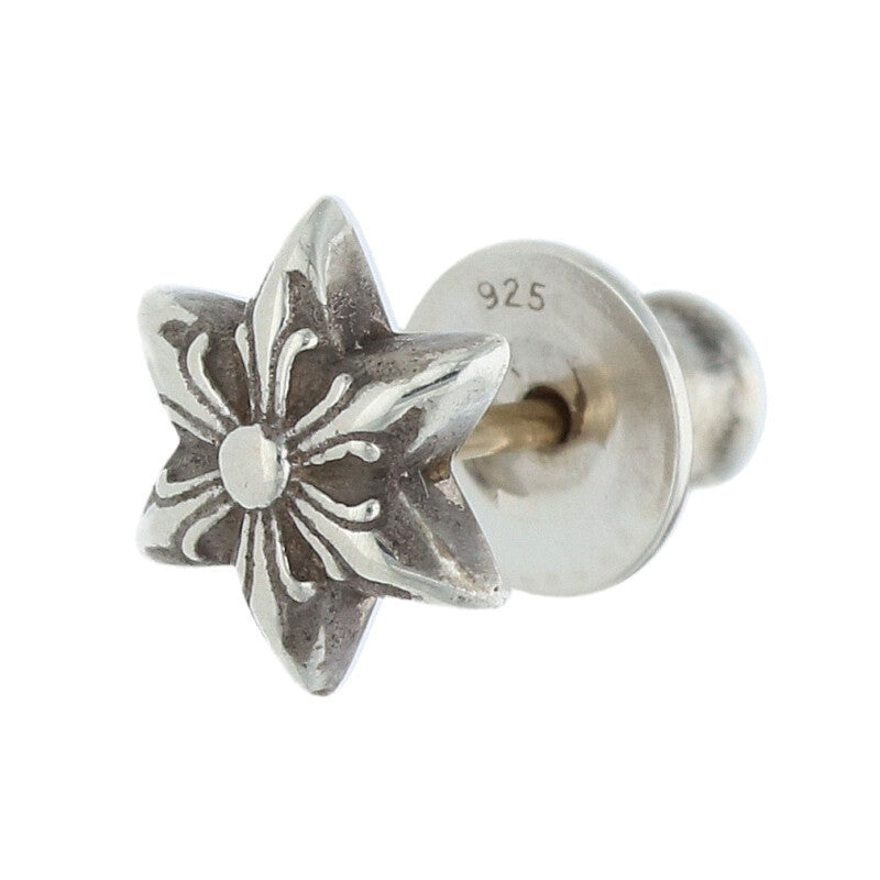 Chrome Hearts Silver Star Stud Single Earring Size ONE SIZE