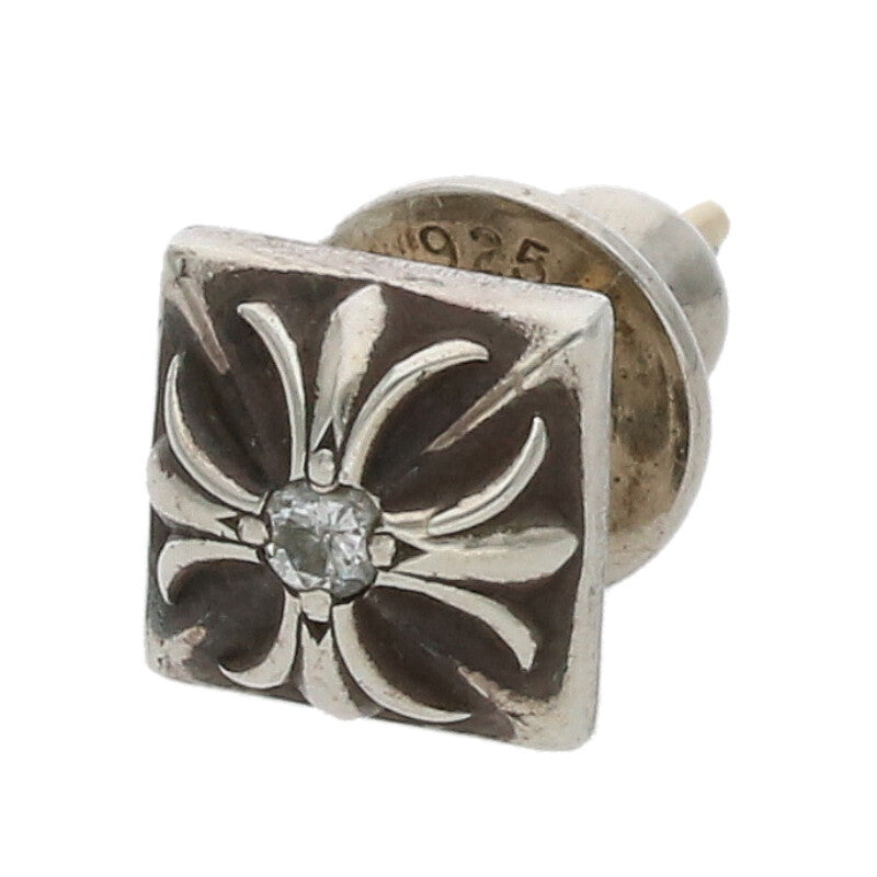 Chrome Hearts Silver Pyramid Stud 1-Diamond Size ONE Multi