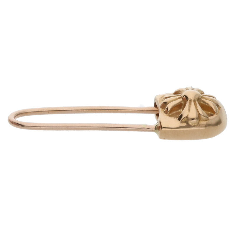 Chrome Hearts 22K 1 Diamond Safety Pin Earring Size ONE SIZE