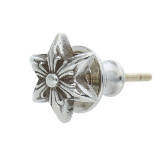 Chrome Hearts Star Stud Silver Earring Size ONE SIZE