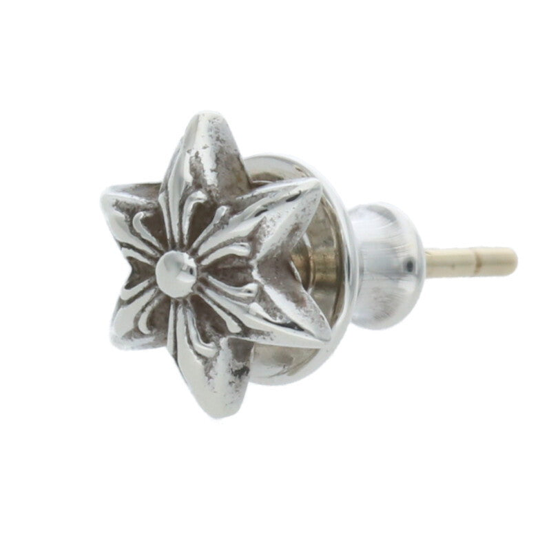 Chrome Hearts Star Stud Silver Earring Size ONE SIZE