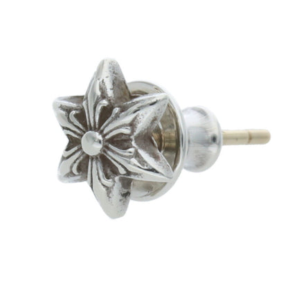 Chrome Hearts Star Stud Silver Earring Size ONE SIZE