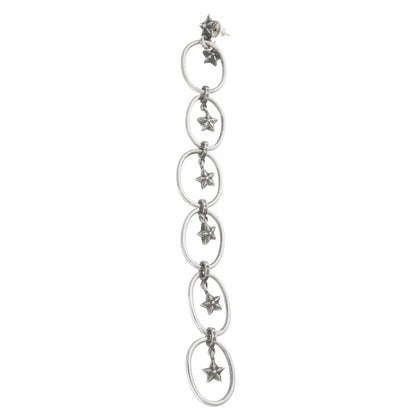 Chrome Hearts Paper Oval Star Drop Silver Size ONE SIZE