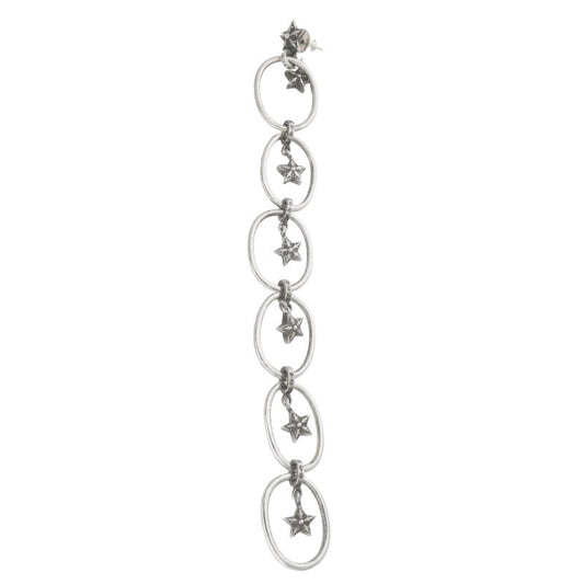 Chrome Hearts Paper Oval Star Drop Silver Size ONE SIZE