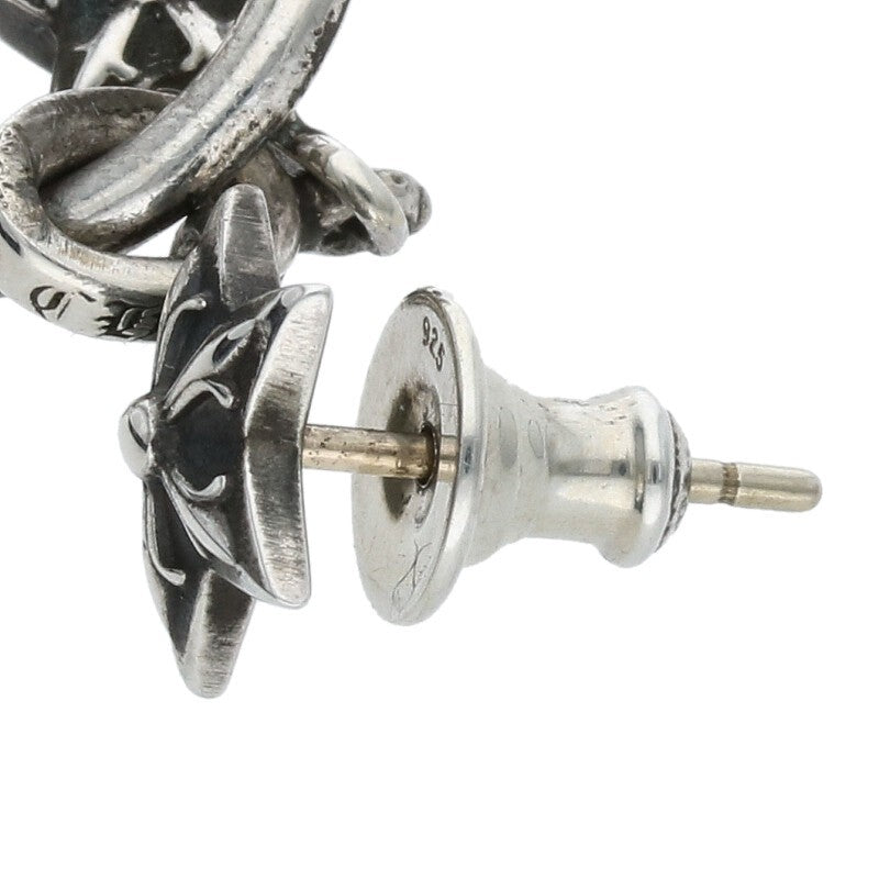Chrome Hearts Paper Oval Star Drop Silver Size ONE SIZE