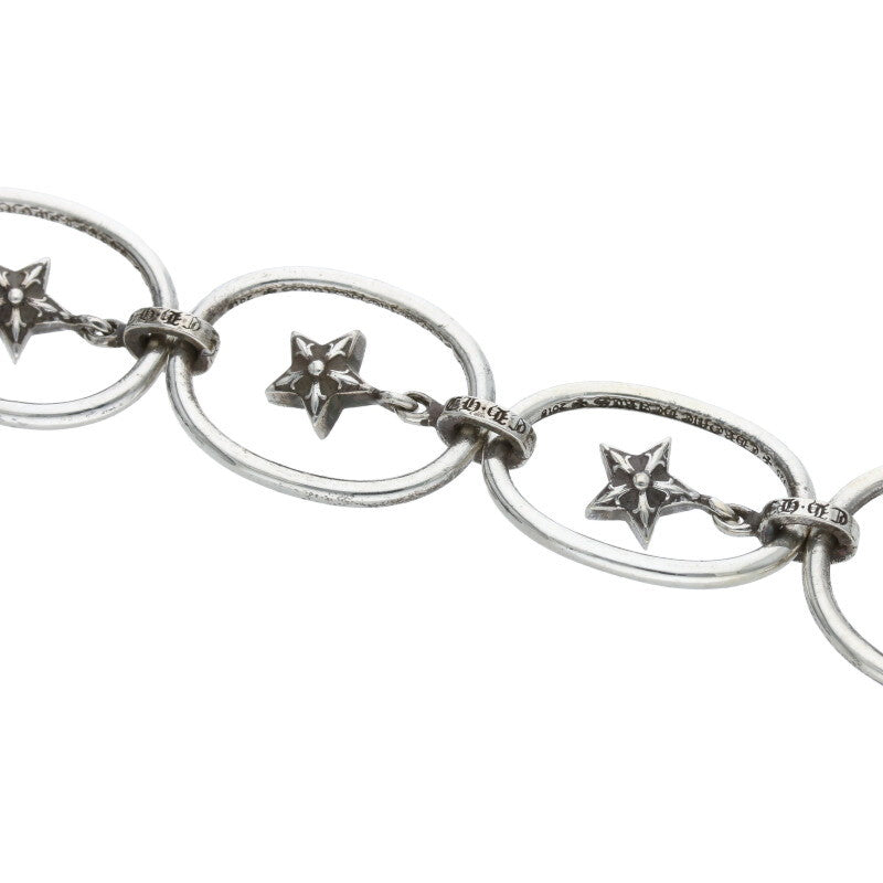 Chrome Hearts Paper Oval Star Drop Silver Size ONE SIZE